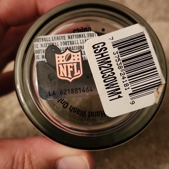 Carolina Panthers NFL Team Drinking Glass - Picture 3 of 7